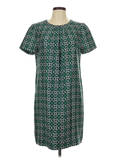 Pre-owned Jcrew Casual Dress In Green