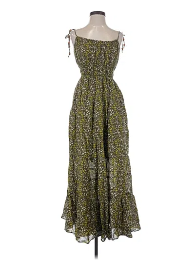 Pre-owned Jcrew Casual Dress In Green