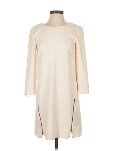 Pre-owned Jcrew Casual Dress In Ivory