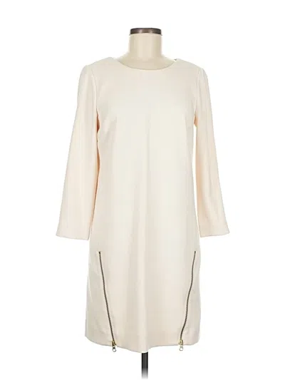 Pre-owned Jcrew Casual Dress In Ivory