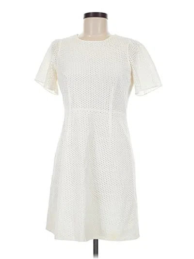 Pre-owned Jcrew Casual Dress In Ivory