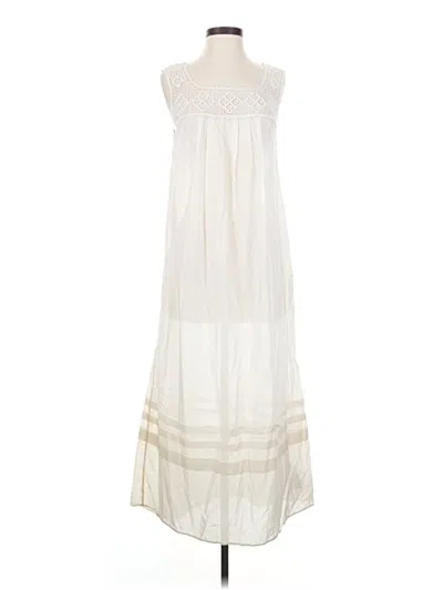 Pre-owned Jcrew Casual Dress In Ivory