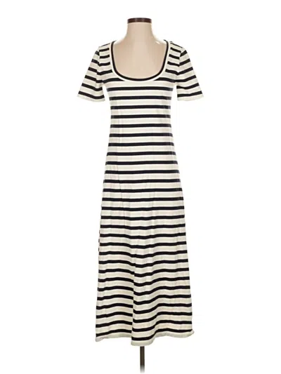 Pre-owned Jcrew Casual Dress In Ivory