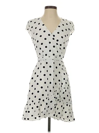 Pre-owned Jcrew Casual Dress In Ivory