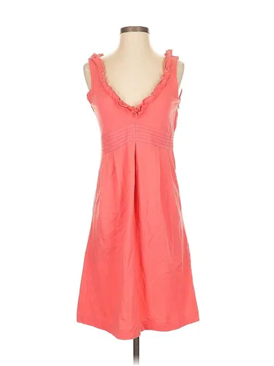 Pre-owned Jcrew Casual Dress In Orange