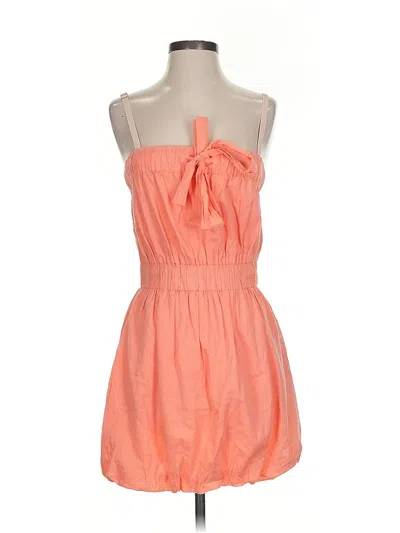 Pre-owned Jcrew Casual Dress In Orange