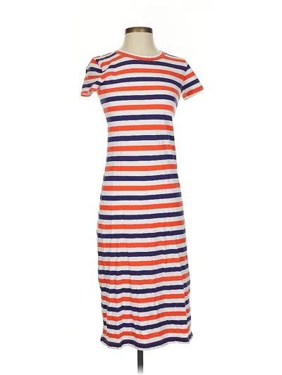 Pre-owned Jcrew Casual Dress In Orange