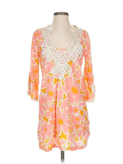 Pre-owned Jcrew Casual Dress In Orange