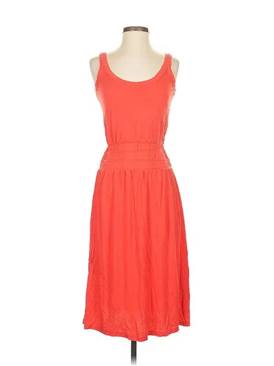 Pre-owned Jcrew Casual Dress In Orange