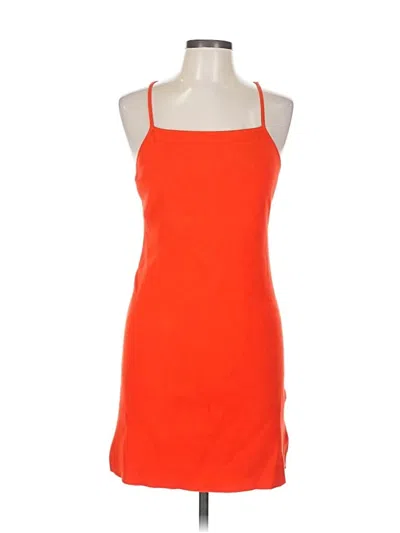Pre-owned Jcrew Casual Dress In Orange