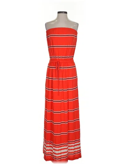 Pre-owned Jcrew Casual Dress In Orange