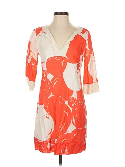 Pre-owned Jcrew Casual Dress In Orange