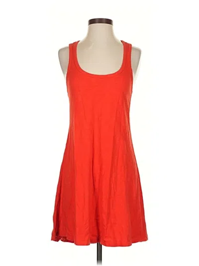 Pre-owned Jcrew Casual Dress In Orange