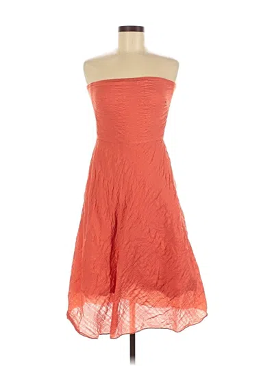 Pre-owned Jcrew Casual Dress In Orange