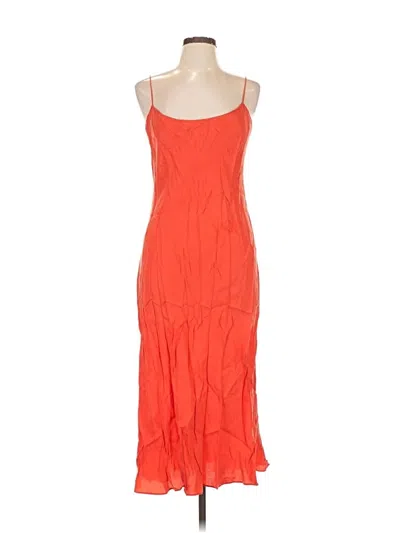 Pre-owned Jcrew Casual Dress In Orange