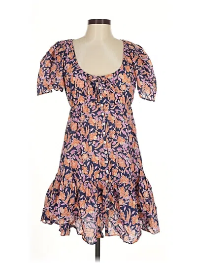 Pre-owned Jcrew Casual Dress In Orange
