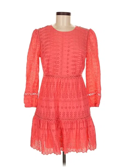 Pre-owned Jcrew Casual Dress In Orange