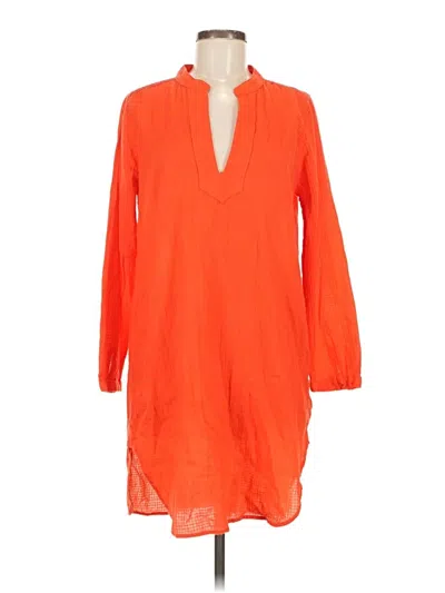 Pre-owned Jcrew Casual Dress In Orange