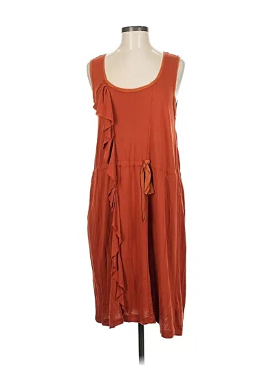 Pre-owned Jcrew Casual Dress In Orange