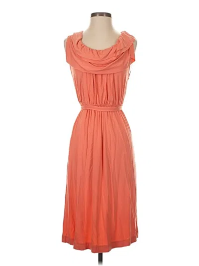Pre-owned Jcrew Casual Dress In Orange