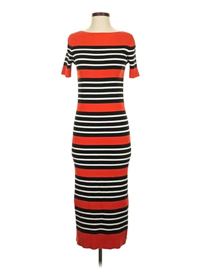Pre-owned Jcrew Casual Dress In Orange