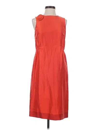 Pre-owned Jcrew Casual Dress In Orange