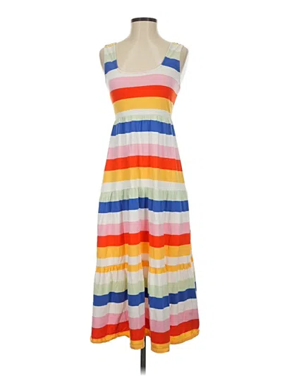 Pre-owned Jcrew Casual Dress In Orange