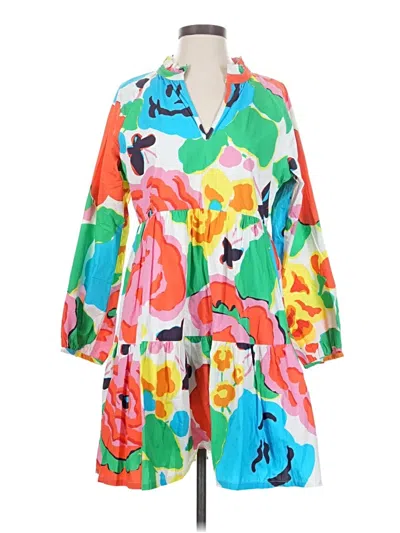 Pre-owned Jcrew Casual Dress In Orange