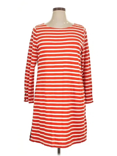 Pre-owned Jcrew Casual Dress In Orange