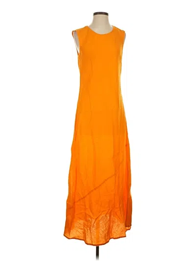 Pre-owned Jcrew Casual Dress In Orange