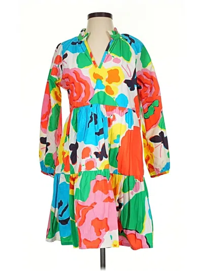 Pre-owned Jcrew Casual Dress In Orange