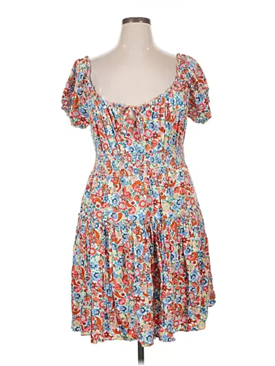 Pre-owned Jcrew Casual Dress In Orange