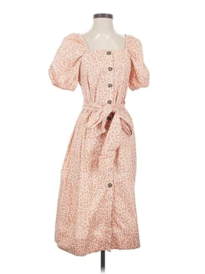 Pre-owned Jcrew Casual Dress In Orange