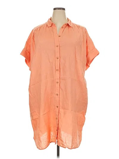 Pre-owned Jcrew Casual Dress In Orange