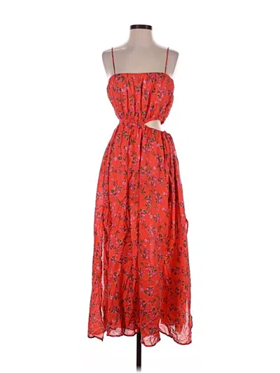 Pre-owned Jcrew Casual Dress In Orange