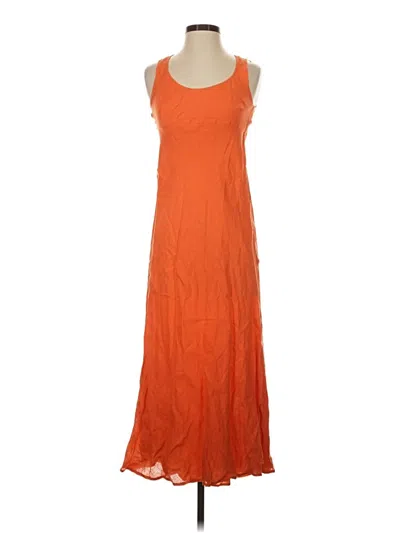 Pre-owned Jcrew Casual Dress In Orange