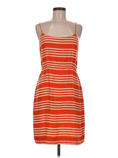 Pre-owned Jcrew Casual Dress In Orange