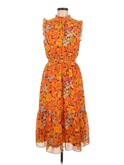 Jcrew Casual Dress In Orange