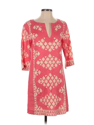 Pre-owned Jcrew Casual Dress In Pink