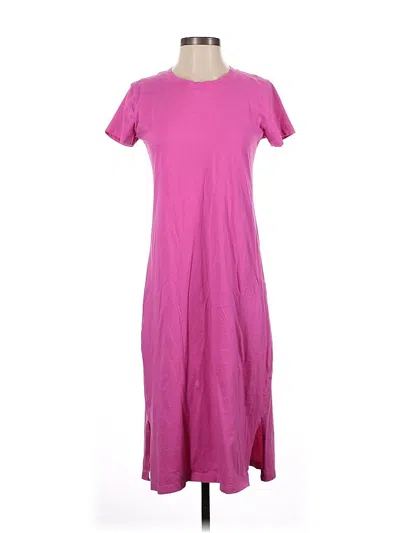 Pre-owned Jcrew Casual Dress In Pink