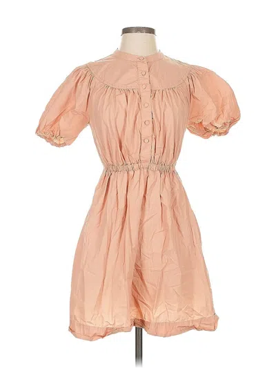 Pre-owned Jcrew Casual Dress In Pink