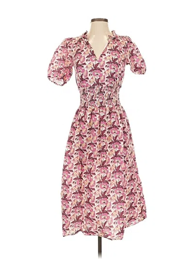Pre-owned Jcrew Casual Dress In Pink