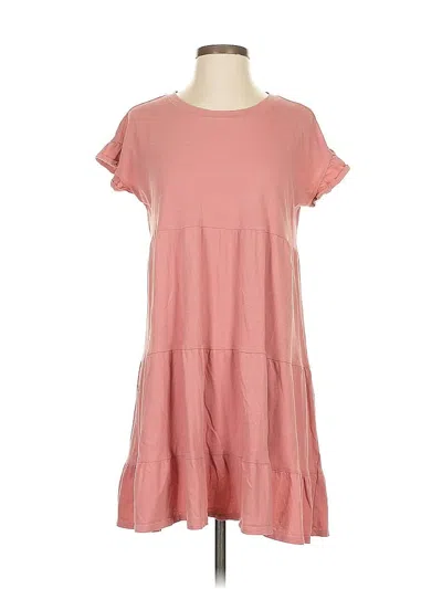 Pre-owned Jcrew Casual Dress In Pink