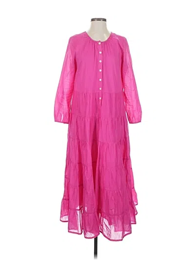 Pre-owned Jcrew Casual Dress In Pink