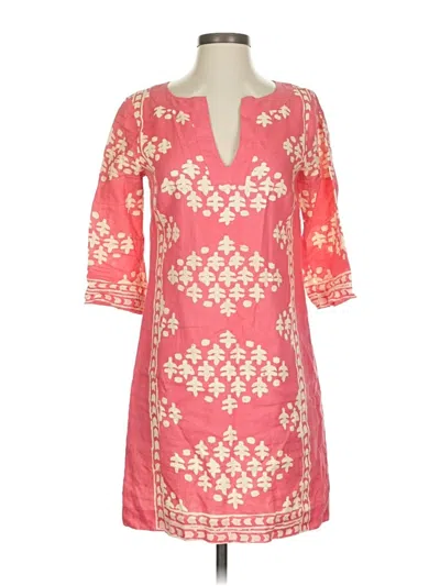 Pre-owned Jcrew Casual Dress In Pink