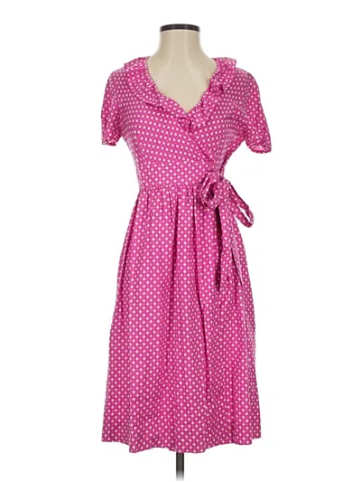 Pre-owned Jcrew Casual Dress In Pink