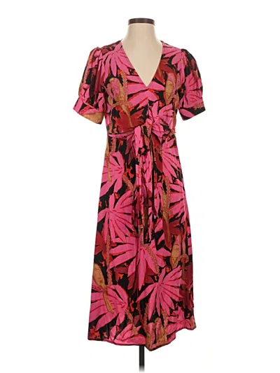 Pre-owned Jcrew Casual Dress In Pink