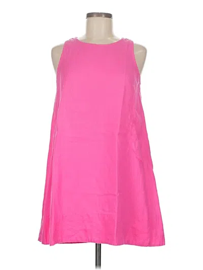 Pre-owned Jcrew Casual Dress In Pink