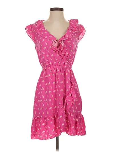 Pre-owned Jcrew Casual Dress In Pink