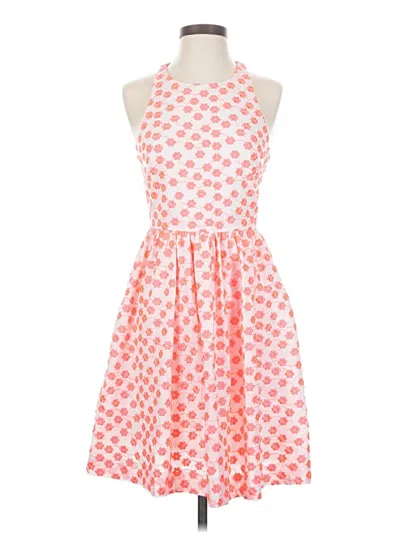 Pre-owned Jcrew Casual Dress In Pink